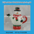 2016 factory direct sales ceramic mug in snowman shape
